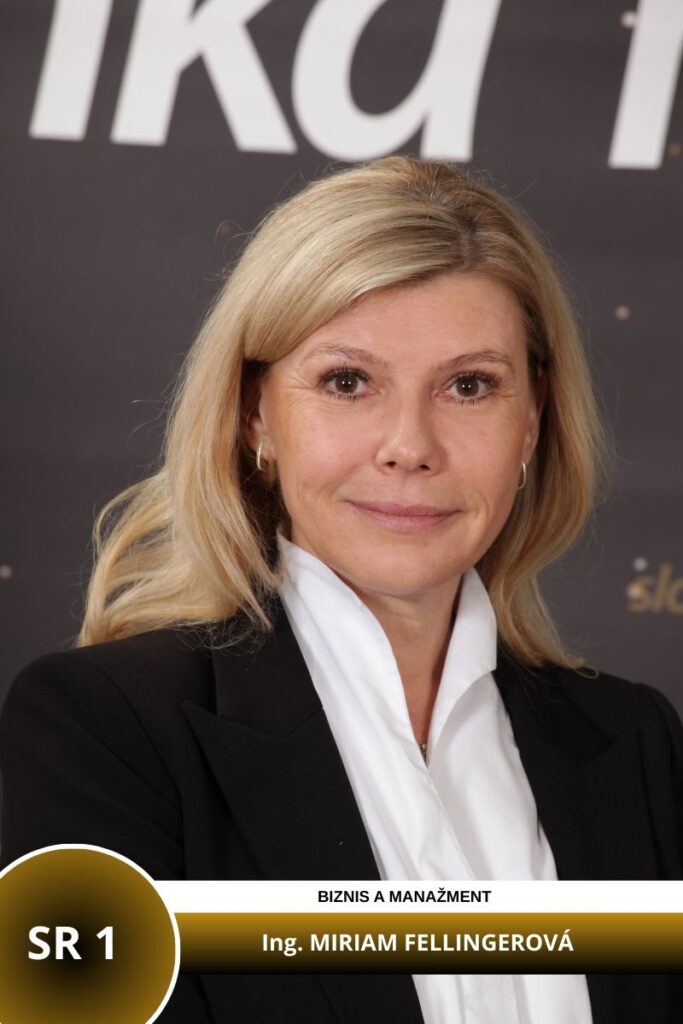 SR 1 - Ing. MIRIAM FELLINGEROVÁ, vedúca maloobchodu (retailu) spoločnosti OMV Slovensko