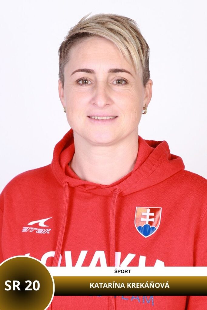 SR 20 - KATARÍNA KREKÁŇOVÁ, bývalá československá reprezentantka, dlhoročná trénerka Slovenskej gymnastickej federácie