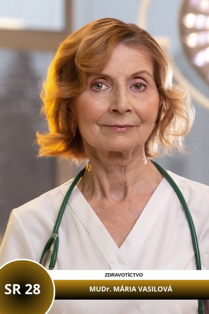 SR 28 - MUDr. MÁRIA VASILOVÁ, primárka oddelenia neonatológie Nemocnice A. Leňa v Humennom